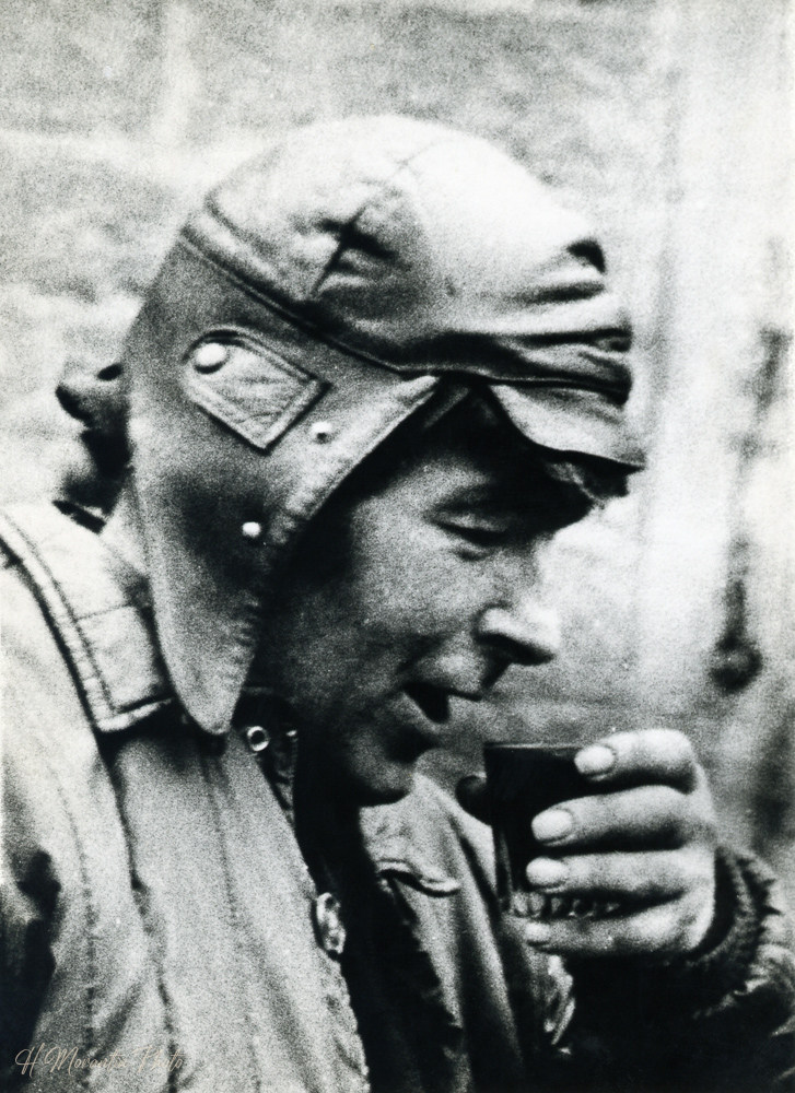 SDF à Metz, ile du Saulcy en 1972 (Archives argentique)